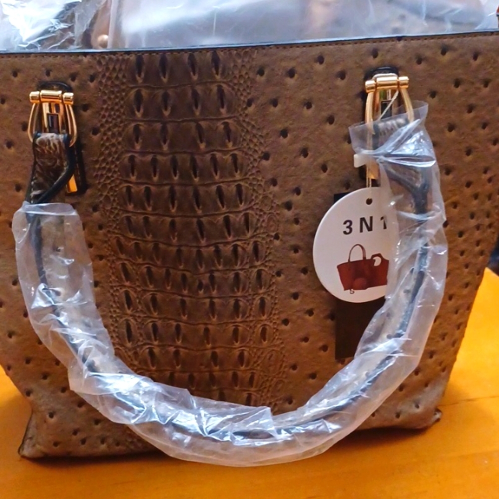 Vegan 3pc purse set